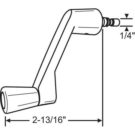 Strybuc Short Handle --- White 37-172